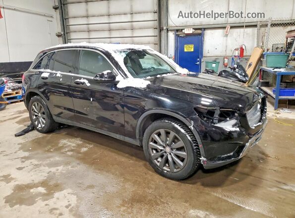 WDC0G4KB2HF186290 2017 MERCEDES-BENZ GLC-CLASS Черный Передняя правая четверть