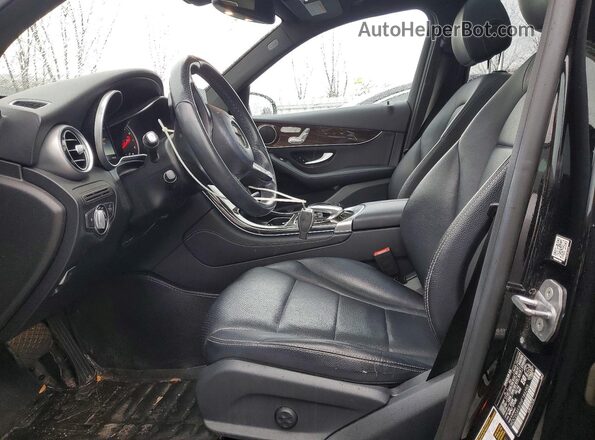 WDC0G4KB2HF186290 2017 MERCEDES-BENZ GLC-CLASS Черный Вид салона спереди