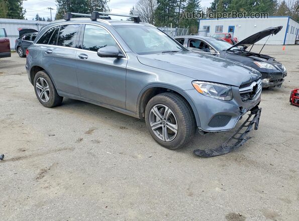 WDC0G4KB2JV035610 2018 MERCEDES-BENZ GLC-CLASS Серый Передняя правая четверть