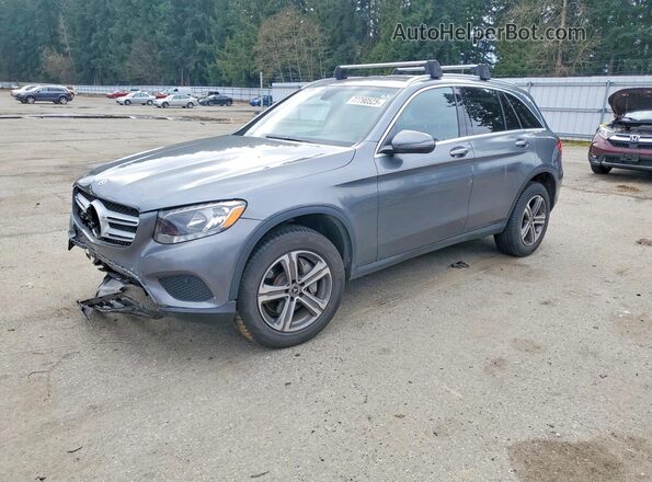 WDC0G4KB2JV035610 2018 MERCEDES-BENZ GLC-CLASS Серый Передняя левая четверть