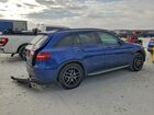 2018 Mercedes-benz Glc 300 4matic Синий vin: WDC0G4KB4JV076577