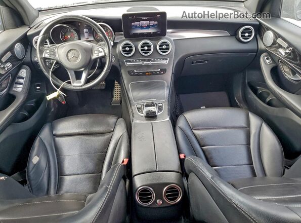 WDC0G4KB4JV076577 2018 MERCEDES-BENZ GLC-CLASS Синий Вид панели приборов
