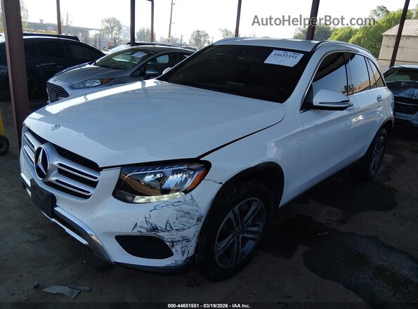 WDC0G4KB4KV144555 2019 MERCEDES-BENZ GLC 300 Белый Передняя левая четверть