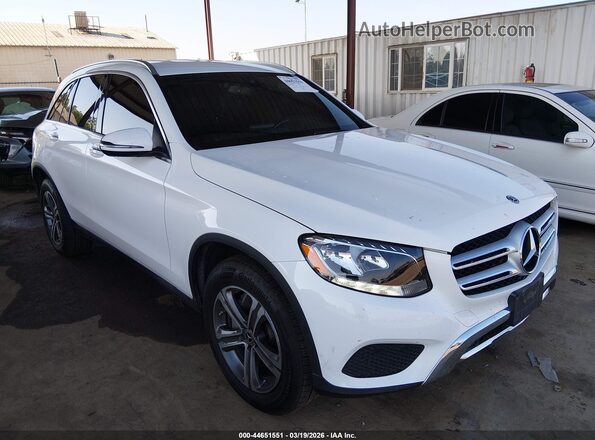 WDC0G4KB4KV144555 2019 MERCEDES-BENZ GLC 300 Белый Передняя правая четверть