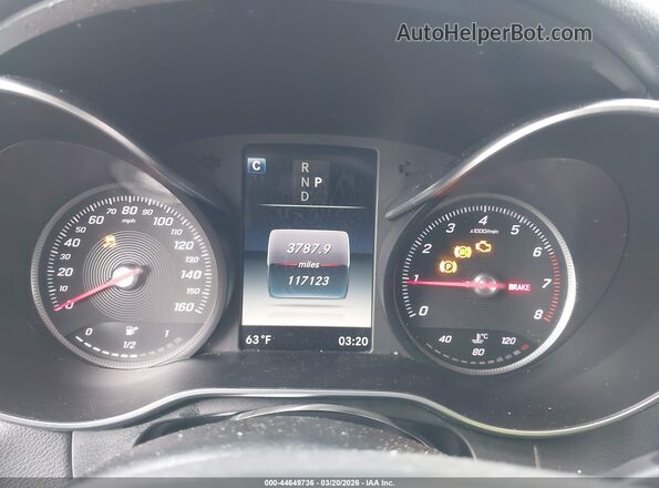 WDC0G4KB5HF142784 2017 MERCEDES-BENZ GLC 300 Black Widok tylnych siedzeń