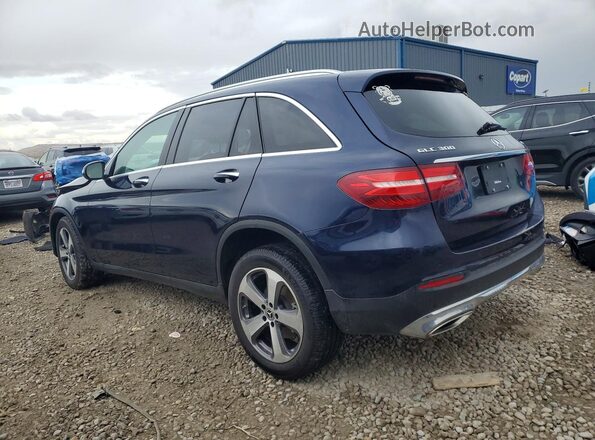 WDC0G4KB5JV076474 2018 MERCEDES-BENZ GLC-CLASS Синий Задняя левая четверть