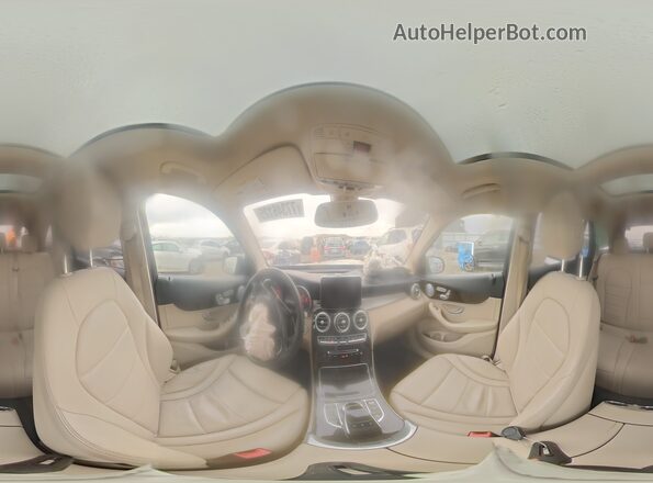 WDC0G4KB5JV076474 2018 MERCEDES-BENZ GLC-CLASS Синий Вид наклейки с VIN-кодом