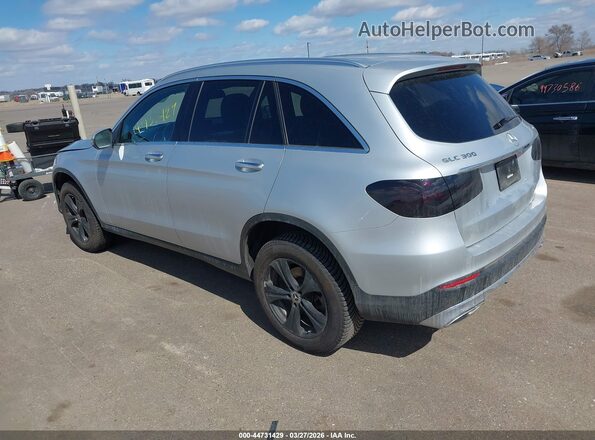 WDC0G4KB6JV087354 2018 MERCEDES-BENZ GLC 300 Серебряный Задняя левая четверть