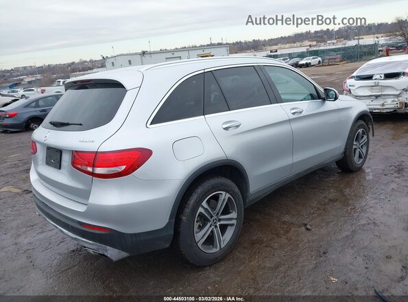 WDC0G4KB6JV099620 2018 MERCEDES-BENZ GLC 300 Серебряный Задняя правая четверть