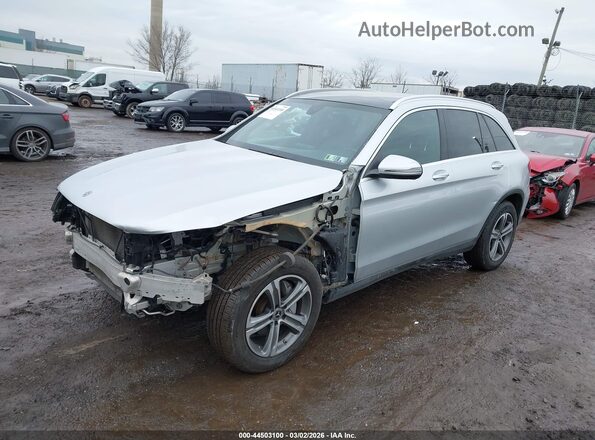 WDC0G4KB6JV099620 2018 MERCEDES-BENZ GLC 300 Серебряный Передняя левая четверть