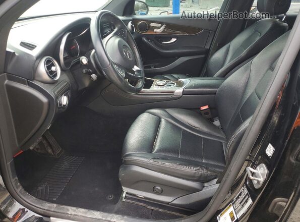 WDC0G4KB6KV158697 2019 MERCEDES-BENZ GLC-CLASS Black Вид салону спереду