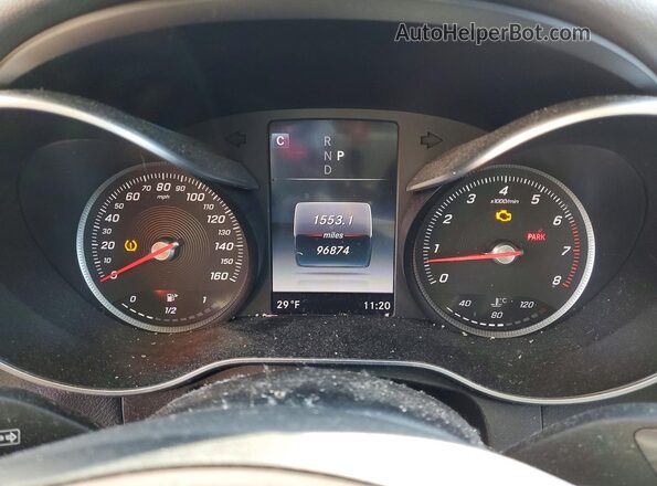WDC0G4KB7GF031510 2016 MERCEDES-BENZ GLC-CLASS Белый Вид щитка приборов