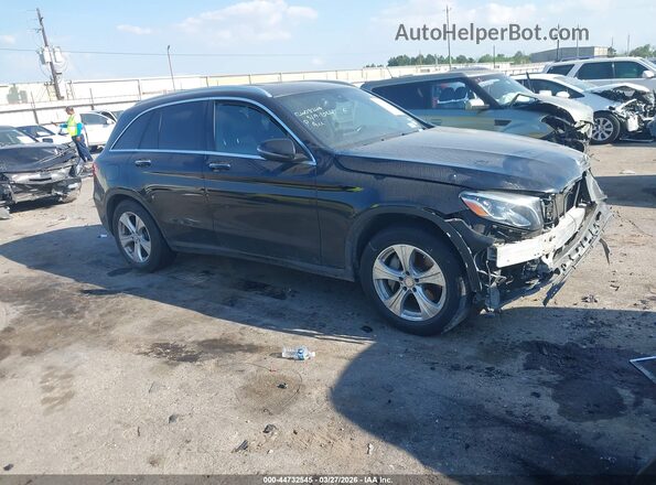 WDC0G4KB7HF135836 2017 MERCEDES-BENZ GLC 300 Black Przód prawy