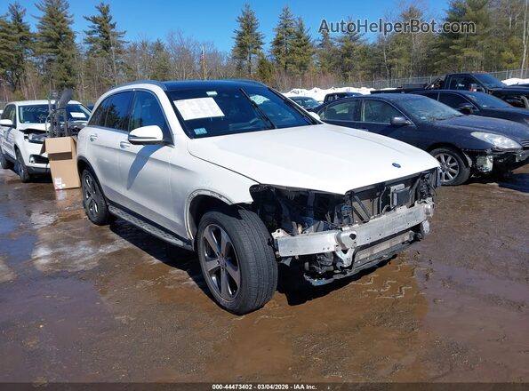 WDC0G4KB7HF195079 2017 MERCEDES-BENZ GLC 300 Белый Передняя правая четверть