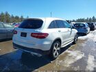 2017 Mercedes-benz Glc 300 4matic Белый vin: WDC0G4KB7HF195079