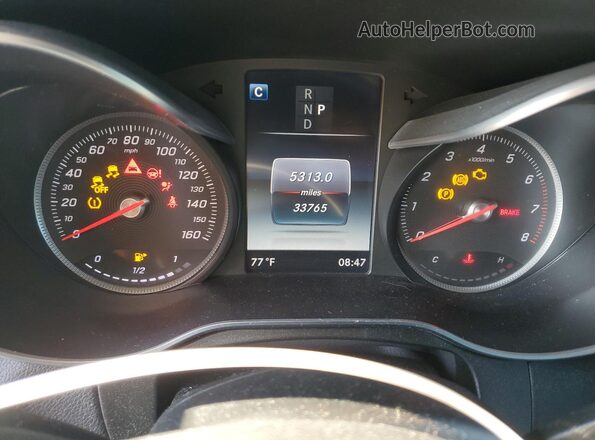 WDC0G4KB7KV153119 2019 MERCEDES-BENZ GLC-CLASS Белый Вид щитка приборов