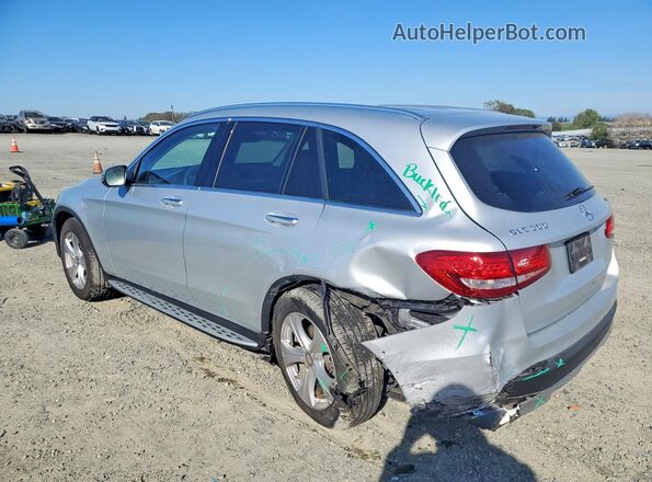 WDC0G4KB8GF015302 2016 MERCEDES-BENZ GLC-CLASS Silver Trasero izquierdo