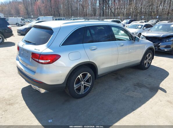 WDC0G4KB8HF123498 2017 MERCEDES-BENZ GLC 300 Серебряный Задняя правая четверть