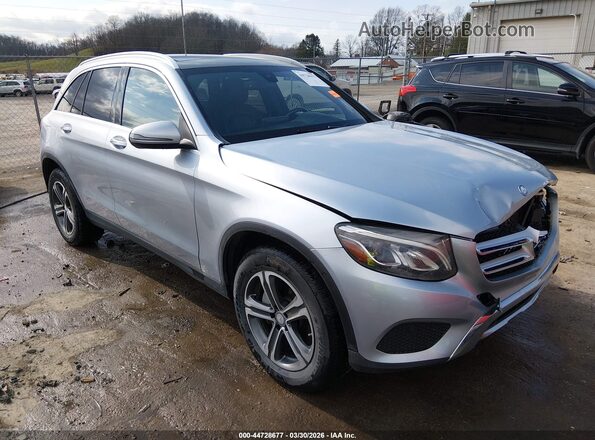 WDC0G4KB8HF155416 2017 MERCEDES-BENZ GLC 300 Серебряный Передняя правая четверть