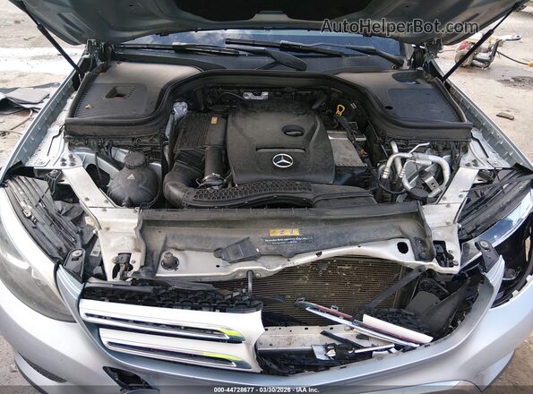 WDC0G4KB8HF155416 2017 MERCEDES-BENZ GLC 300 Серебряный Вид сзади