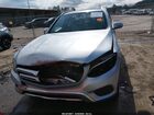 2017 Mercedes-benz Glc 300 4matic Серебряный vin: WDC0G4KB8HF155416