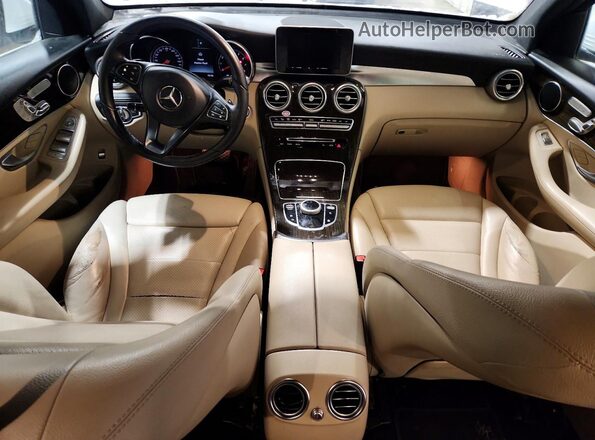 WDC0G4KB8HV007515 2017 MERCEDES-BENZ GLC-CLASS White წინა პანელის ხედი