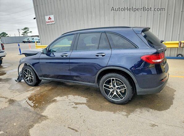 WDC0G4KB8JV099165 2018 MERCEDES-BENZ GLC-CLASS Синий Задняя левая четверть