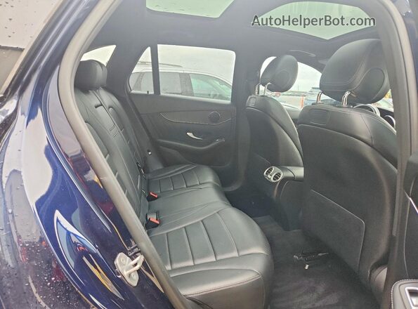 WDC0G4KB8JV099165 2018 MERCEDES-BENZ GLC-CLASS Синий Вид задней части салона