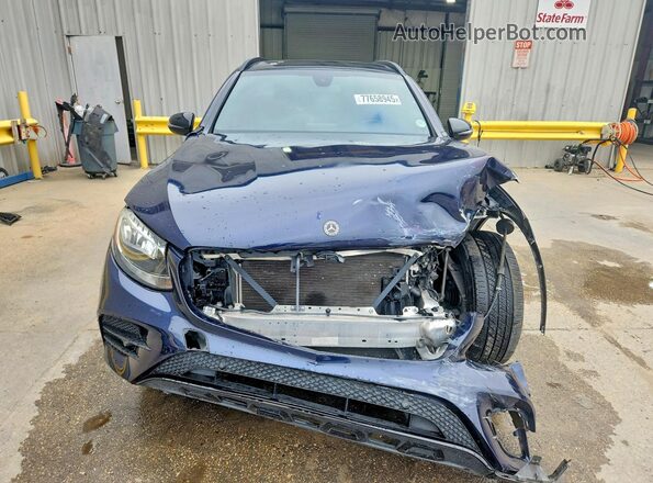 WDC0G4KB8JV099165 2018 MERCEDES-BENZ GLC-CLASS Синий Вид спереди