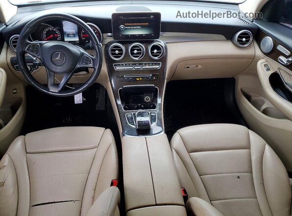 WDC0G4KB9HF182429 2017 MERCEDES-BENZ GLC-CLASS Белый Вид панели приборов