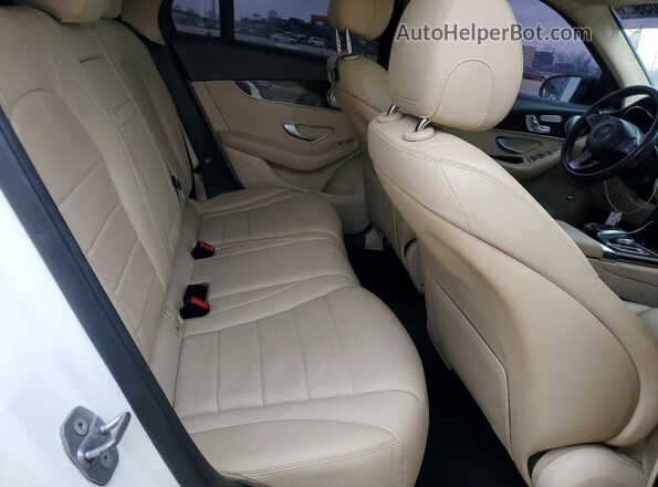 WDC0G4KB9HF182429 2017 MERCEDES-BENZ GLC-CLASS Белый Вид задней части салона