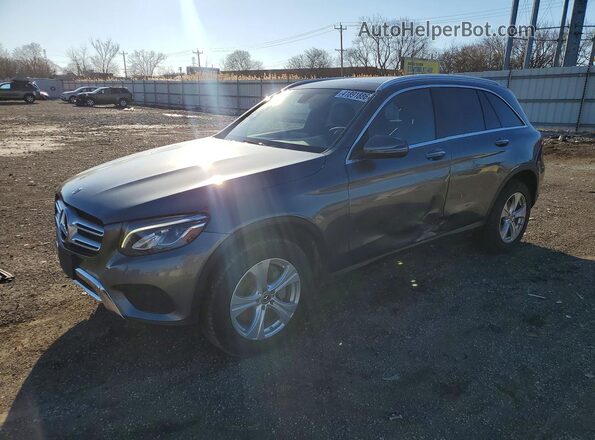WDC0G4KBXJV018067 2018 MERCEDES-BENZ GLC-CLASS Серый Передняя левая четверть