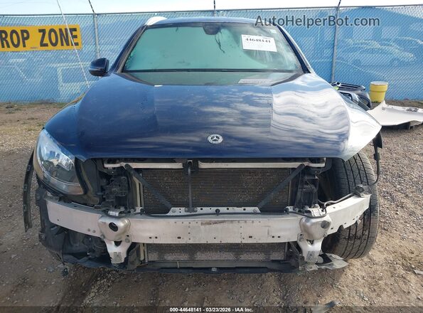 WDC0G4KBXJV036181 2018 MERCEDES-BENZ GLC 300 Синий Вид задней части салона