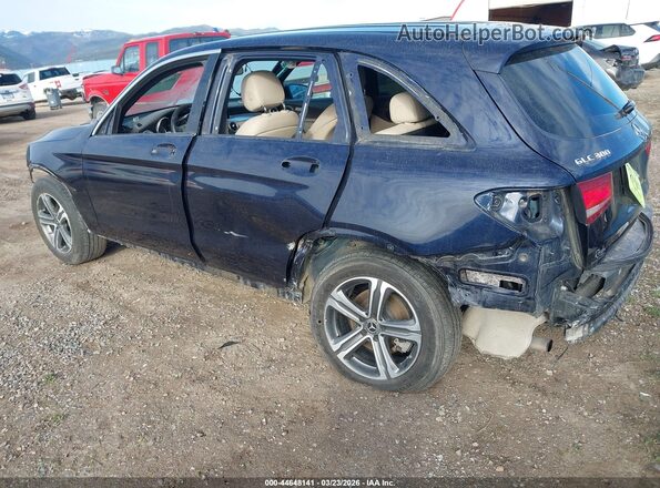 WDC0G4KBXJV036181 2018 MERCEDES-BENZ GLC 300 Синий Вид спереди
