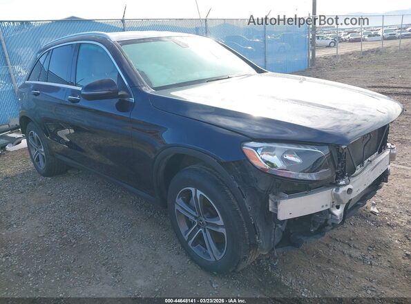 WDC0G4KBXJV036181 2018 MERCEDES-BENZ GLC 300 Синий Передняя правая четверть
