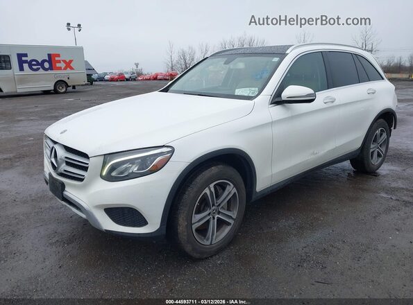 WDC0G4KBXKF644472 2019 MERCEDES-BENZ GLC 300 Белый Передняя левая четверть