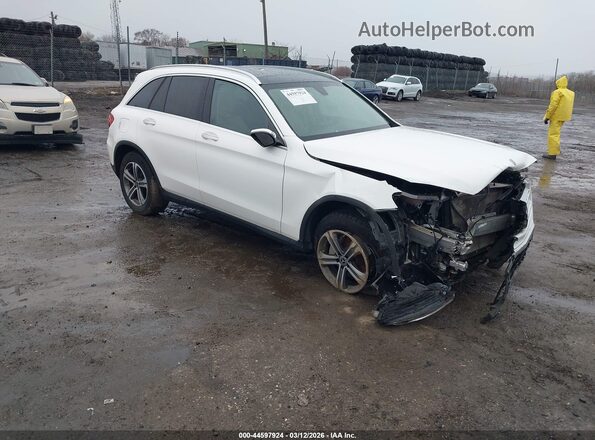WDC0G4KBXKV153082 2019 MERCEDES-BENZ GLC 300 Белый Передняя правая четверть
