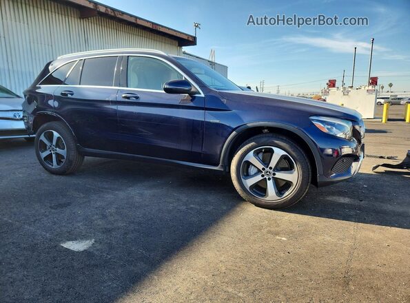 WDC0G5EB0KF543488 2019 MERCEDES-BENZ GLC-CLASS Blue Przód prawy