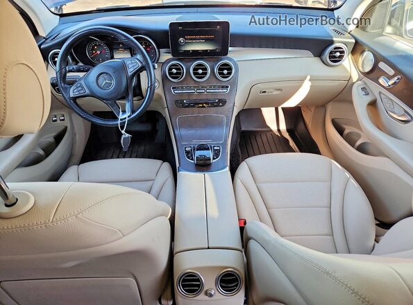 WDC0G5EB0KF543488 2019 MERCEDES-BENZ GLC-CLASS Blue Widok deski rozdzielczej