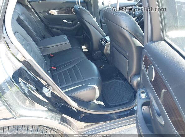 WDC0G5EB9KF640530 2019 MERCEDES-BENZ GLC 350E Black Rear seats view