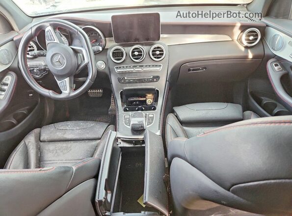 WDC0G6EBXJF444956 2018 MERCEDES-BENZ GLC-CLASS Угольный Вид панели приборов