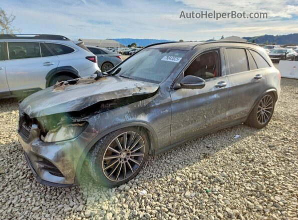 WDC0G6EBXJF444956 2018 MERCEDES-BENZ GLC-CLASS Угольный Передняя левая четверть