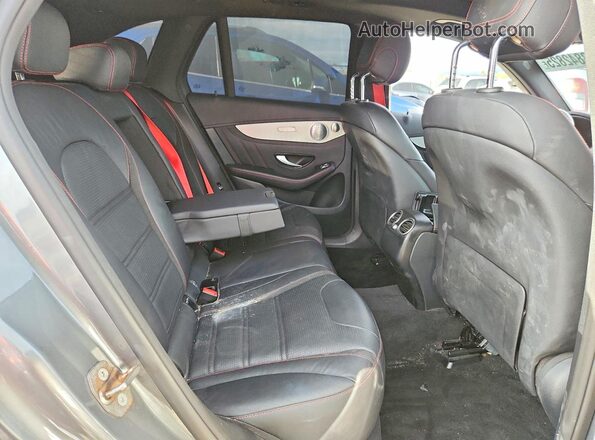 WDC0G6EBXJF444956 2018 MERCEDES-BENZ GLC-CLASS Угольный Вид задней части салона