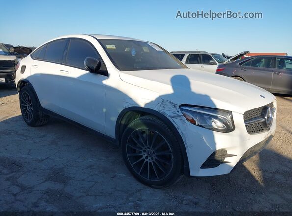 WDC0J4KB2KF663972 2019 MERCEDES-BENZ GLC 300 COUPE Белый Передняя правая четверть
