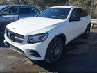 2019 Mercedes-benz Glc 300 Coupe 4matic Белый vin: WDC0J4KB4KF588689