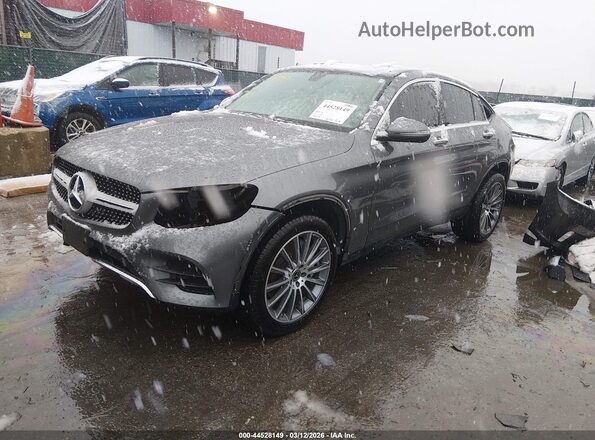 WDC0J4KB5KF567964 2019 MERCEDES-BENZ GLC 300 COUPE Серый Передняя левая четверть