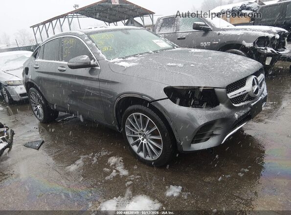 WDC0J4KB5KF567964 2019 MERCEDES-BENZ GLC 300 COUPE Серый Передняя правая четверть