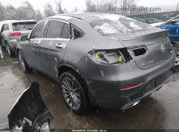 WDC0J4KB5KF567964 2019 MERCEDES-BENZ GLC 300 COUPE Серый Задняя левая четверть