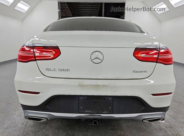 WDC0J4KB6HF245777 2017 MERCEDES-BENZ GLC-CLASS Белый Вид сзади