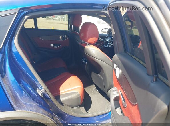 WDC0J4KB6JF356934 2018 MERCEDES-BENZ GLC 300 COUPE Синий Вид наклейки с VIN-кодом